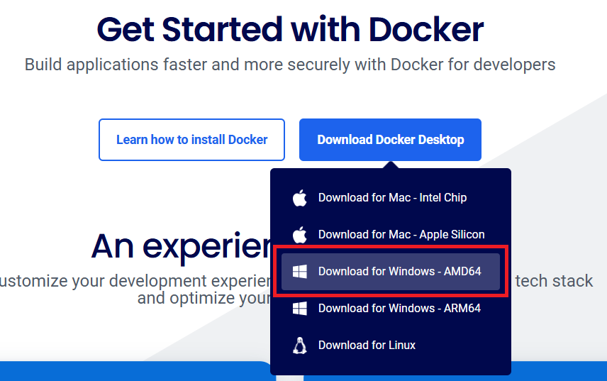 Docker Desktopをインストールするやり方を解説（Windows11向け）